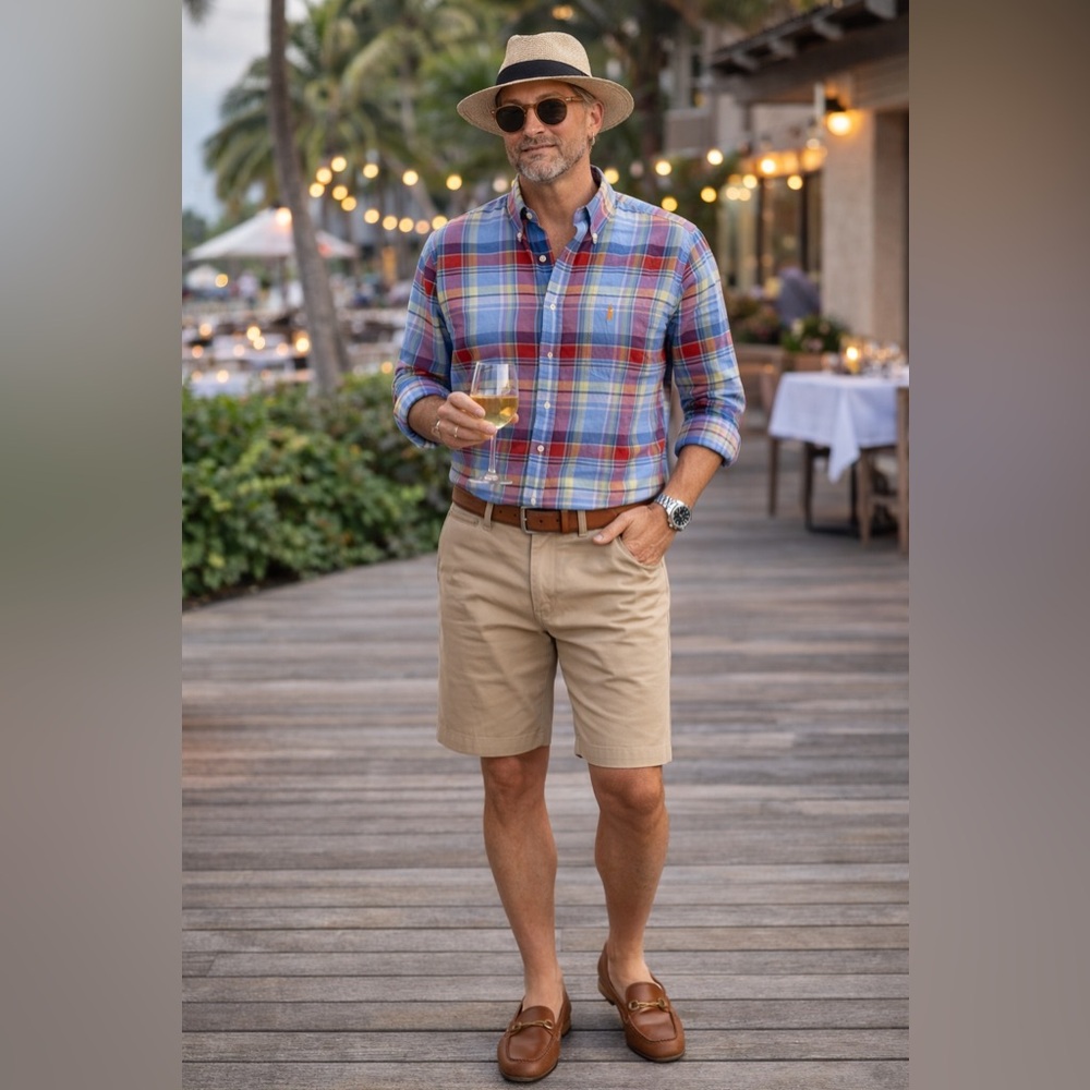 Ralph Lauren Multicolor Plaid Button-Down Shirt